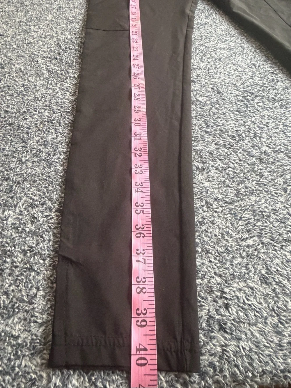 Women's Black Drawstring Cargo Crop Pants